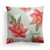European-style Flower Pillowcase, Retro American Rose Flower Printed Pillow and Cushion Cover