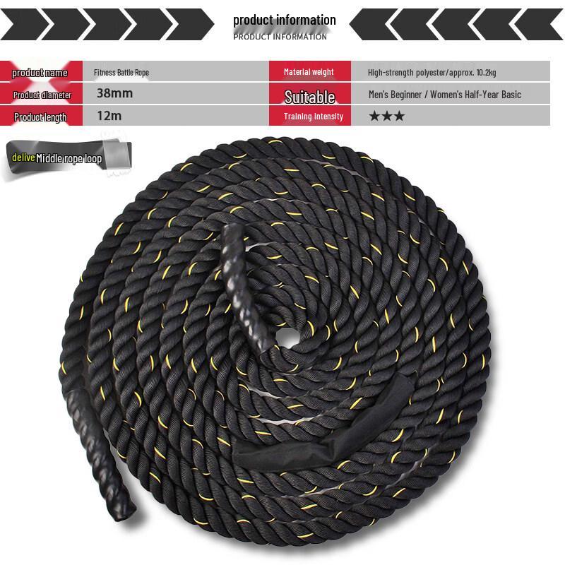 Iron Curtain Fitness Battle Rope