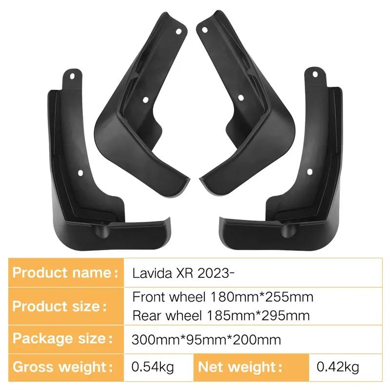 Mudflaps Mudguards Fit VW Volkswagen Lavida XR -2025 Mudguards Tire Fenders Mud Flaps Wheel Guards Accessories 4x Tyre