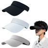 Man Summer UV Protection Hat Adjustable Soild Beach Sunshade Casual Hat for Camping Fishing Traveling