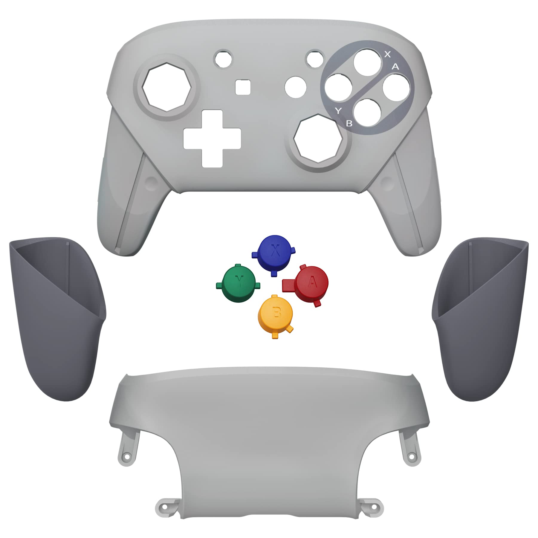 

Корпус с восьмиугольным воротом eXtremeRate Stick Design Shell, совместимый с Pro Controller, чехол с узором Pro Controller, совместимый с Switch Pro Pro