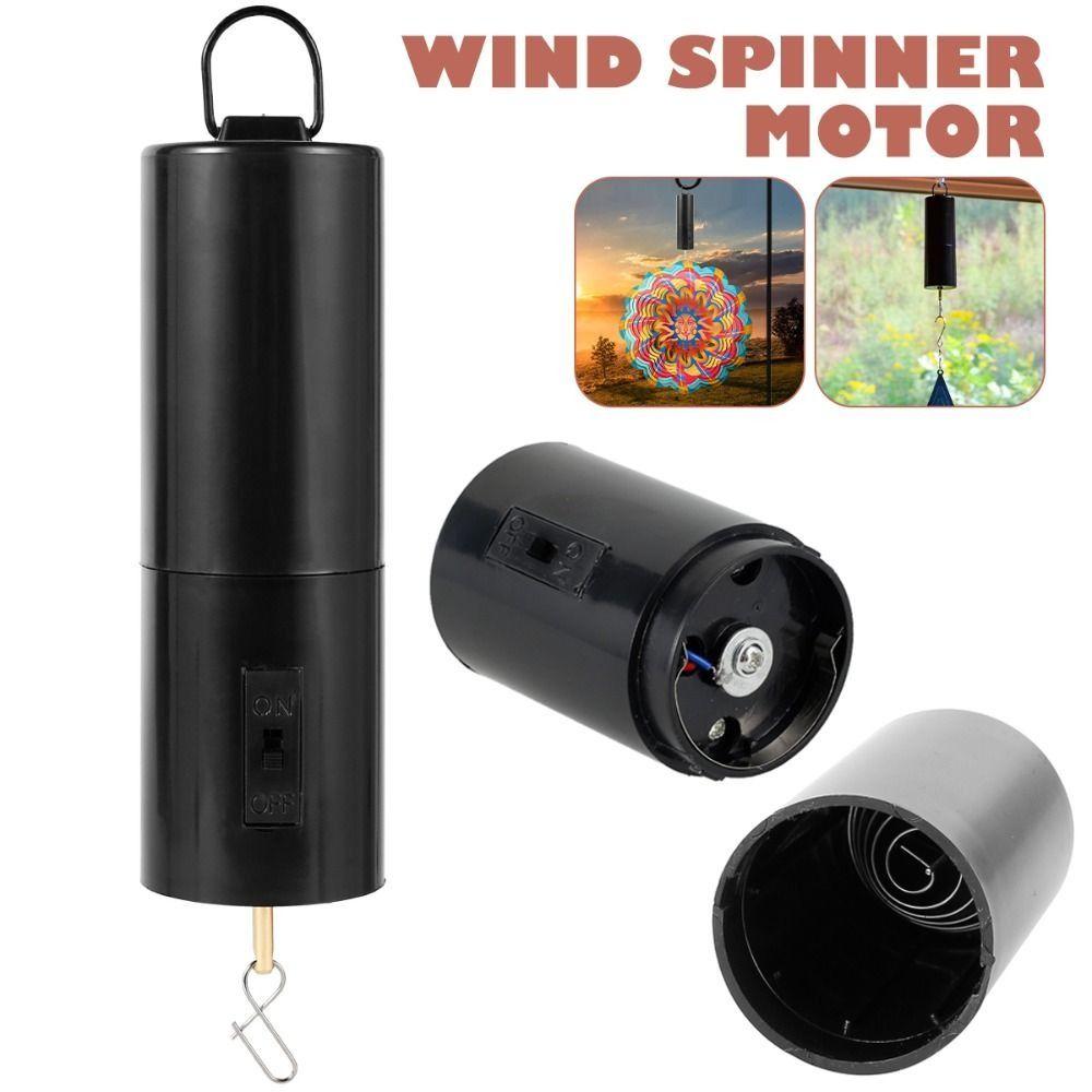 Rotating Windbell Motor Battery Driven Motor Black Rotating Motor Christmas Decorative Windbell Accessories