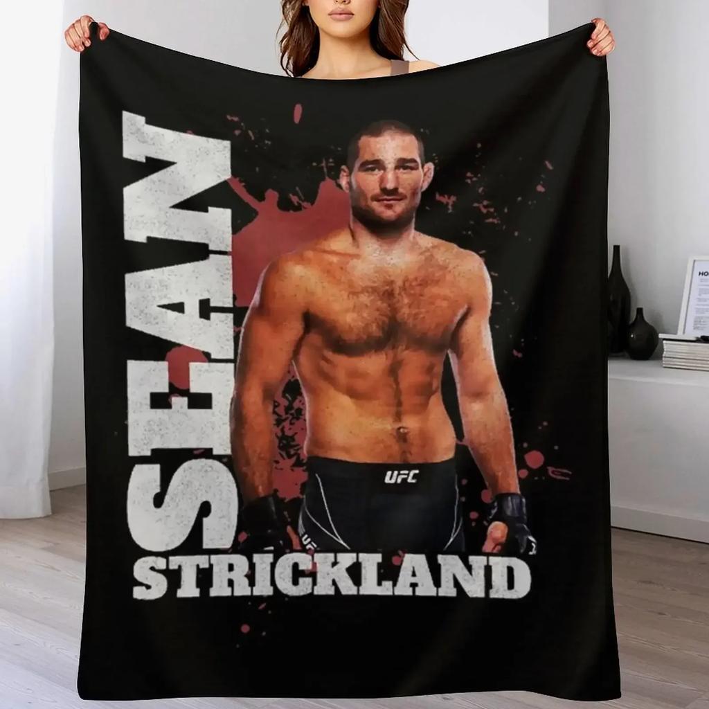Sean Strickland Kämpfer Wurfdecke Dekorative Decke Luxus Verdickt Luxusmarke Bettdecke Decken