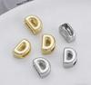 1pc Alphabet Bead Polished Design Mini 3D Bubble 26 Letter Charm for DIY Necklace Bracelet Jewelry Making