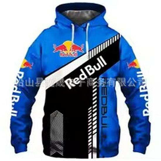 

Чоловічий спортивний худі з 3D-принтом Red Bull 2026 L