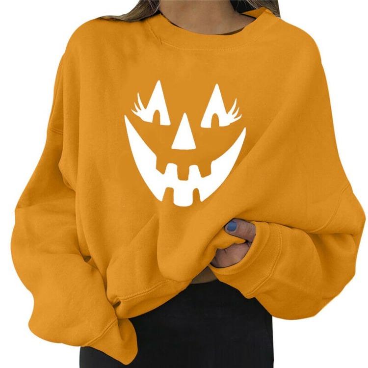 ladies pumpkin sweatshirt