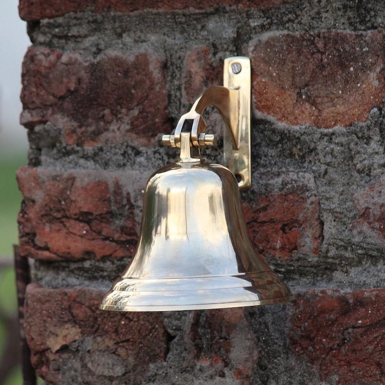 Brass Door Bell, Perfect for Home - Boat - Pub - Restaurant - Hotel - B&B Stocking Filler Secret