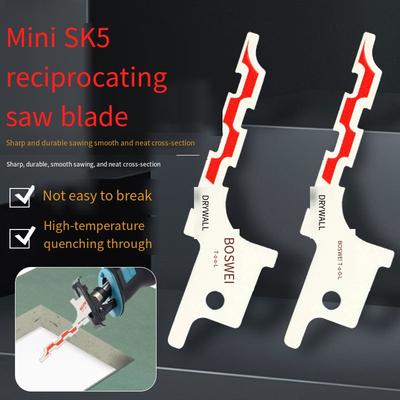 1PC Special Horse Knife Saw Blade for Gypsum Board Mini Reciprocating Saw Saw Blade Type Wire Iversal Handle for Opening Saw Blade