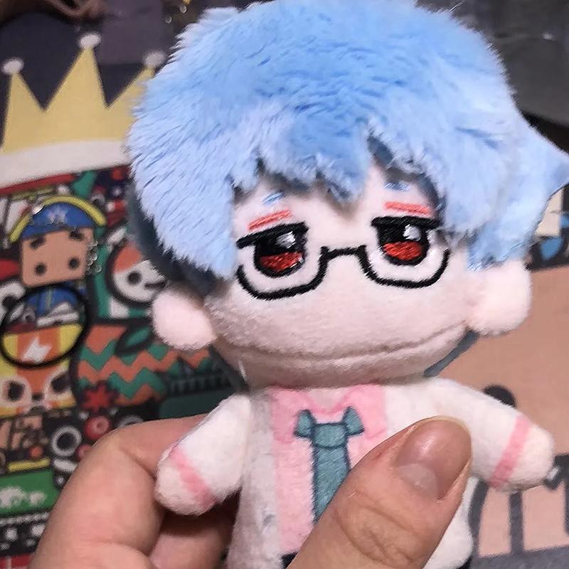 10cm/3.93in GINTAMA Plush Toy Sakata Gintoki Model Cotton Dolls Anime Peripherals Kawaii Creativity Collectible Decoration Gifts