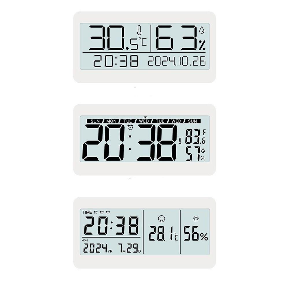 

Multifunction LED Digital Alarm Clock Desk Table Clock Bedroom Study Room Home Decor 2
