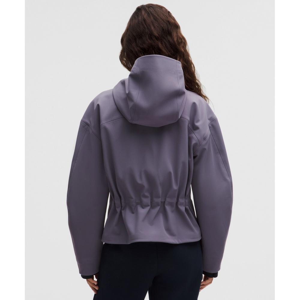 Lululemon Cross Chill Cinch Back Casual Jacket Grape Mist