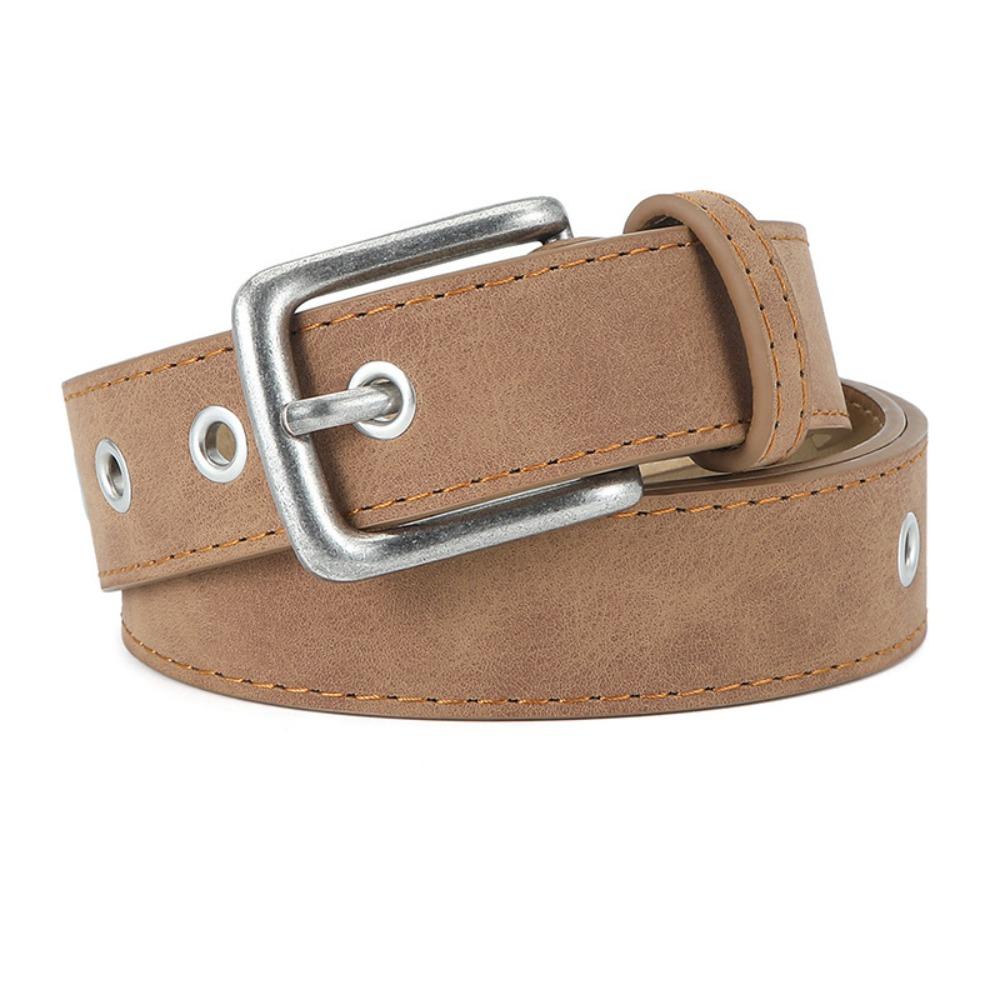 Frosted Waistband wear-resisting Women Waist Retro PU Belt  Women