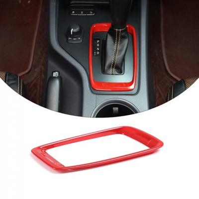 ABS Red Accessories Gear Box Panel Cover Trim For Ford Ranger T6 T7 2015-21