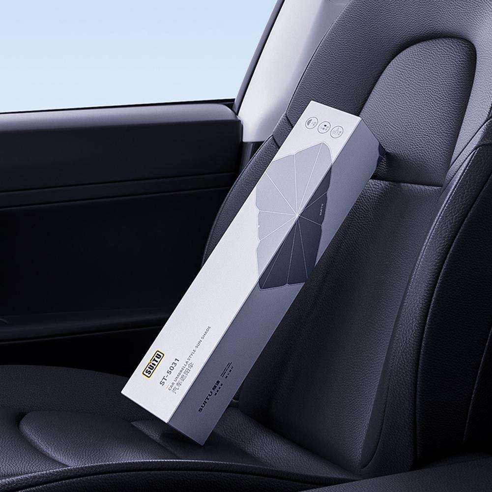 New Car Sunshade Umbrella Foldable Front/Rear Windows Sunshade Cover All Season Car Sunshade UV Ray Block Protection Accessories