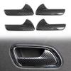 4 Pcs Inner Door Handle Cover Trim Fashionable Anti Scratch Abrasion Proof Easy Install for Cars