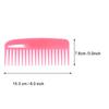 Colorful Large Wide Tooth Hair Styling Comb Anti Static Hairdressing Comb Hairstyle Tool Black