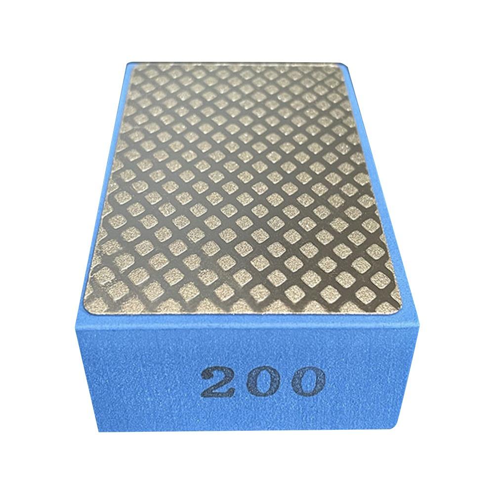 60/100/200/400 Grit Diamond Hand Polishing Pads 95x58mm Stone Marble Ceramic Polishing Pads