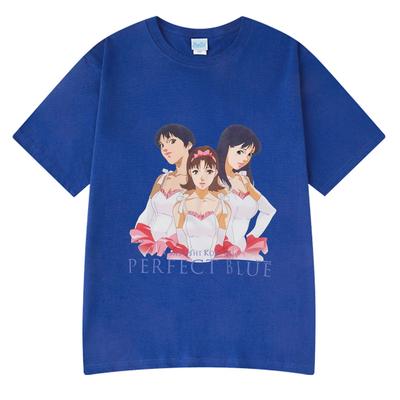 Anime Perfect Blue A Satoshi Kon Film Mima Kirigoe T-Shirt Men's Women Clothing Fashion Hip Hop Short Sleeve T Shirt Summer Tees