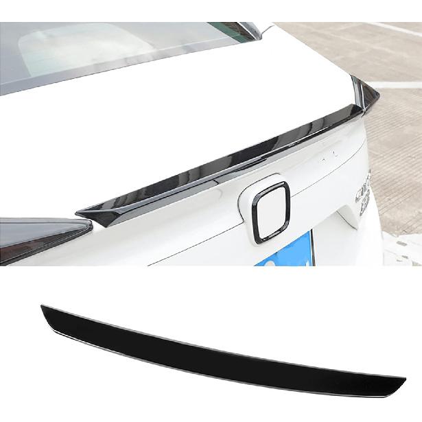 

Автомобильные аксессуары для Honda Civic 10-го поколения 2016 2017 2018 2019 2020 2021 Внешняя отделка накладки крышки спойлера-крыла заднего багажника (черный) АБС 1 шт. чёрный