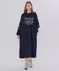 Metapeo Ribbon Dress Navy