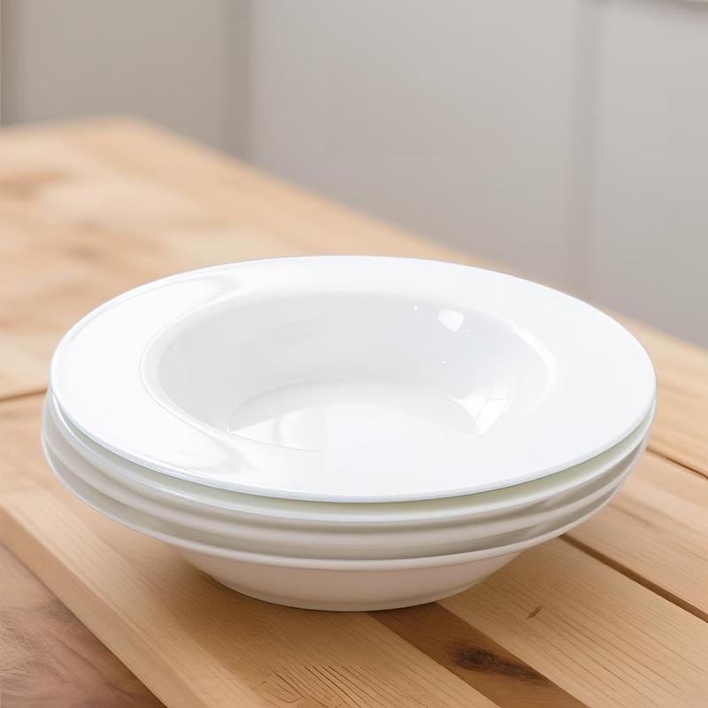 Ceramic Straw Hat Pasta Plates