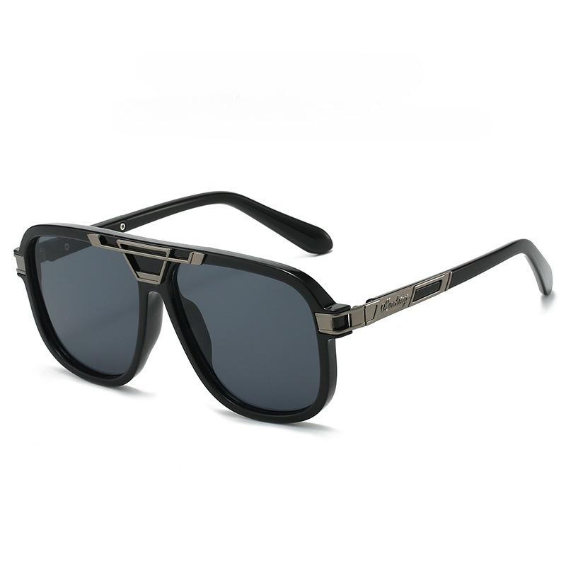 

Male and Womens Trendy Double Beam Sun Glasses Glasses Outdoor Sports Sun Protection UV Eyeglasses Luxurys Popular Glasses As shown