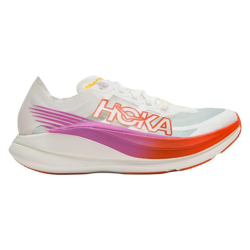 HOKA Rocket X 2 Frost Lava Pánské Běžecké Boty Bílé 1127927-FLV