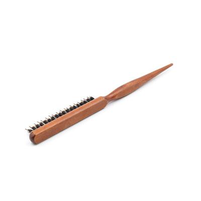 Professional Salon Teasing Back Hair Brushes Wood Slim Line Comb Hairbrush