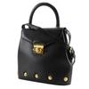 Salvatore Ferragamo 2WAYShoulder Handbag DQ-21 1668 Vintage Black Calfskin Women Used