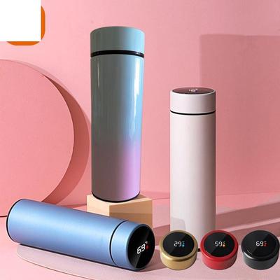 SUGAW Smart Digital Water Bottle Keeps Cold and Heat Thermal Bottle Stainless Steel Thermos for Baby Children Kids Terms