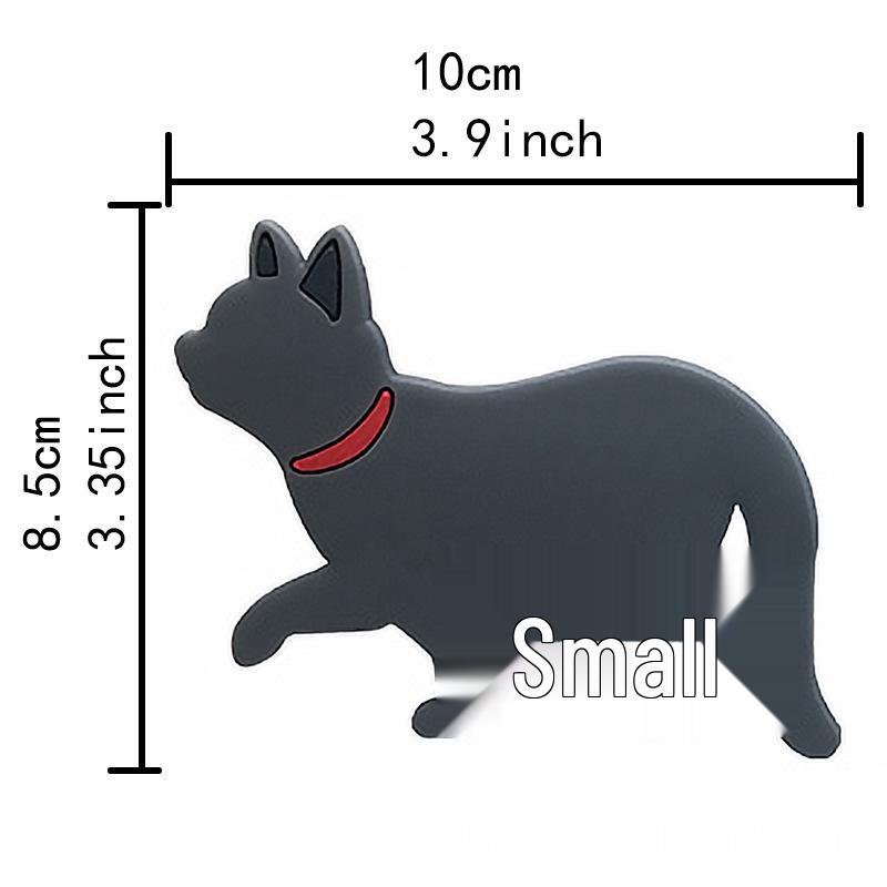 Strong Magnetic Cat Tail Fridge Magnet Hook - Creative Japanese Cartoon Design