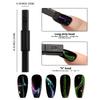 Nail Art Cat Magnetic Stick for 3D Cat Eye Gel Painting Nail Art Magnet Stick UV Gel Nail Polish Round Square Manicure Tool