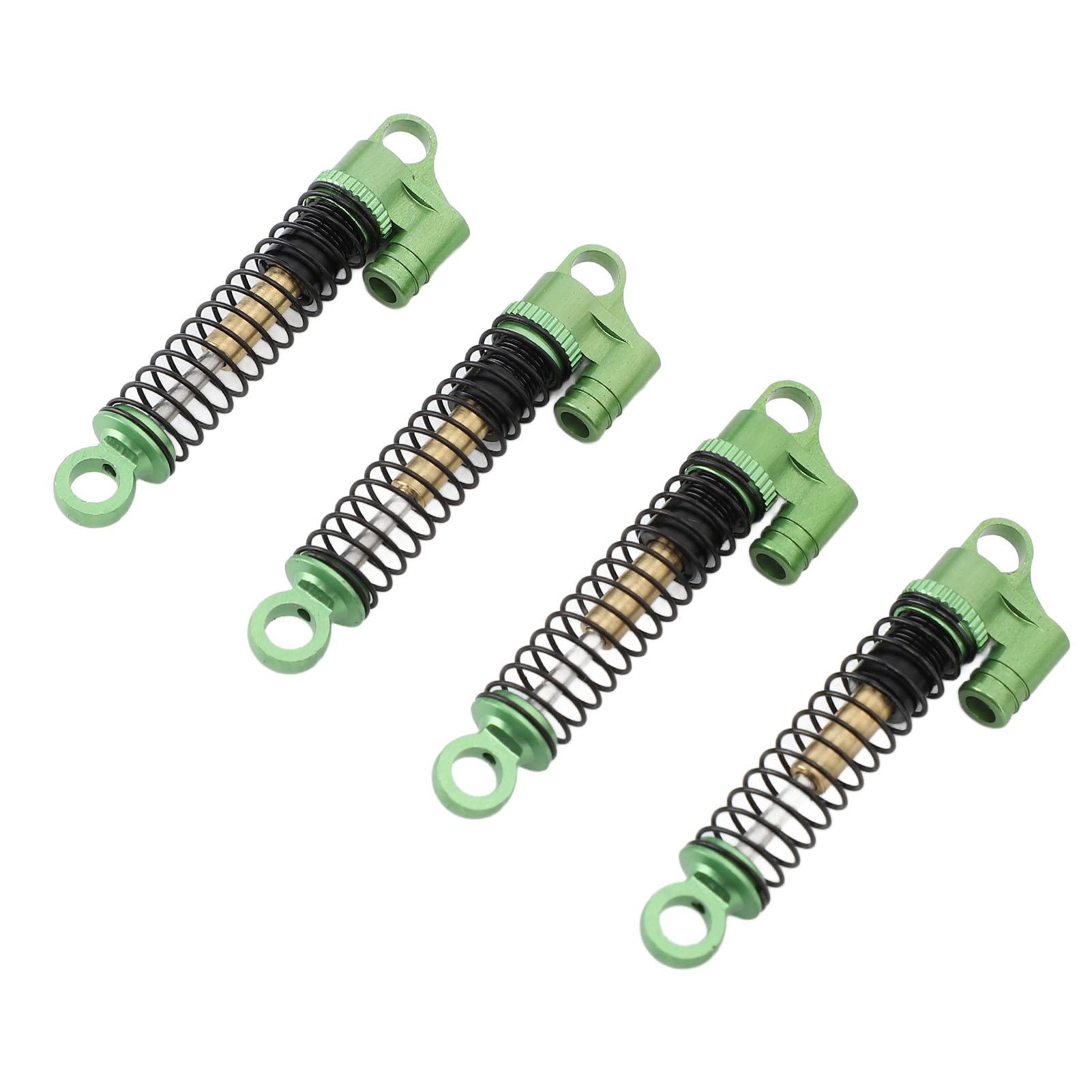 

4pcs RC Front Rear Shock Absorbers for HOBBYPLUS 118 4WD CP18P RC Car Aluminum Alloy Threaded