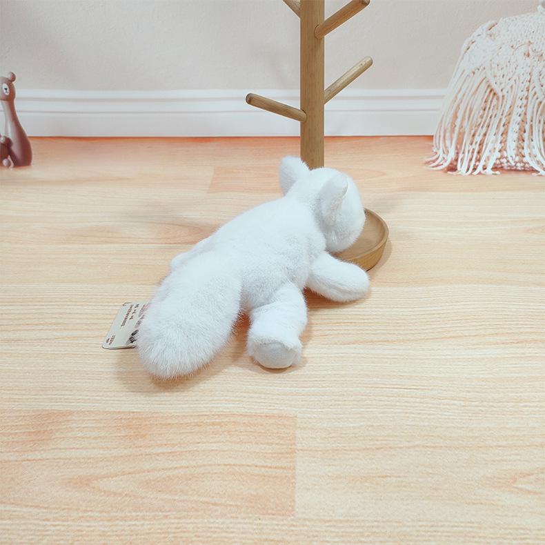 Xiangxiang Cute Animal Doll: Panda & Raccoon Plush Toy, Pocket-Size Companion Gift.