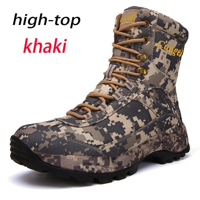 Man sneaker Shoes High Top Hiking Durable Waterproof Anti-Slip Outdoor Climbing Trekking shoe shoe for men Low Boot 2025