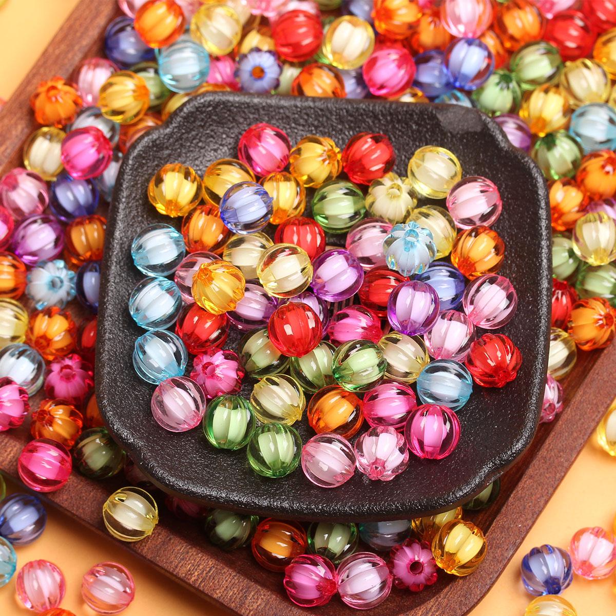 

Арбуз 8/10 мм акриловые свободные бусины DIY аксессуары сэндвич 500 г/упак. ожерелье браслет ремесла изготовление ювелирных изделий оптовая продажа кулон 10mm разноцветный