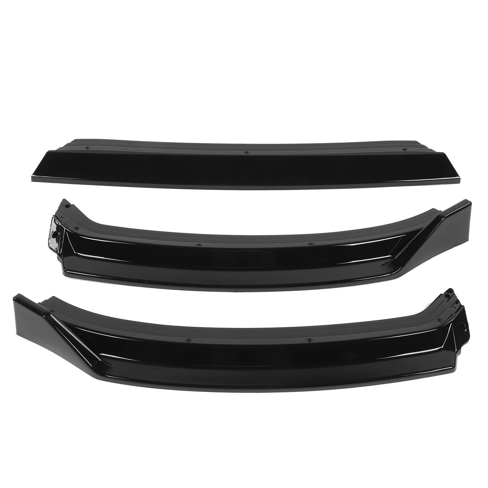 

K SEEK DESIGN 3Pcs Front Bumper Splitter Lip Fit for MK5 6R Standard PreFacelift 20092014(Glossy Black )