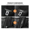 AXADSN1 Universal Car Seat Belt Shoulder Protection Pad Accessories For KIA Rio K5 K2 Sportage Ceed Sorento Picanto Stinger Soul