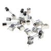 82Pcs Boxed 6×30mm Fast Blow Glass Tube Fuse Assortment 0.5A-30A with Fuse Holders Combo Kit