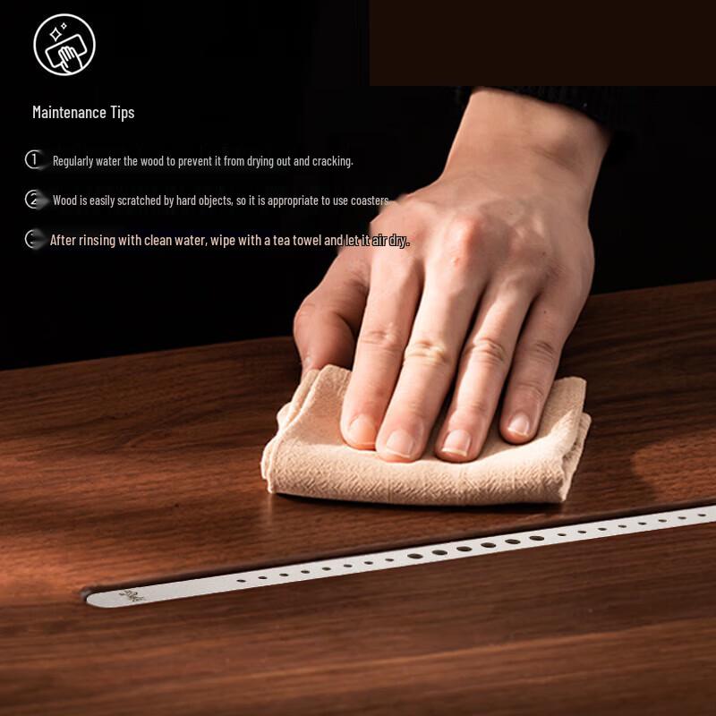 Mingzhan Solid Wood Chinese Style Tea Tray