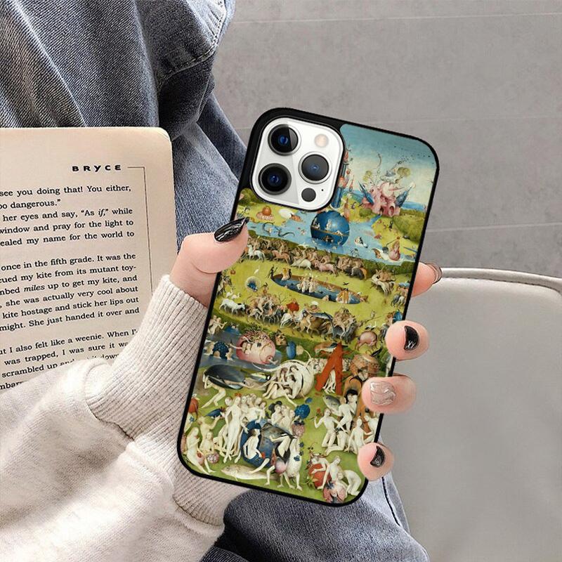 Hieronymus Bosch Art Phone Case For iPhone 17 Air 16 15 14 plus 11 12 13 Pro  Max coque Cover Shell