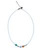 Runds Sky Blue Gemstone Necklace