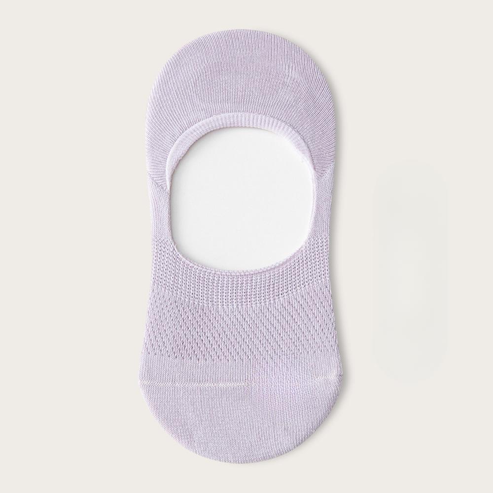 Women's Summer Thin New Cotton Invisible Socks Net Eye Shallow Mouth Antibacterial Boat Socks
