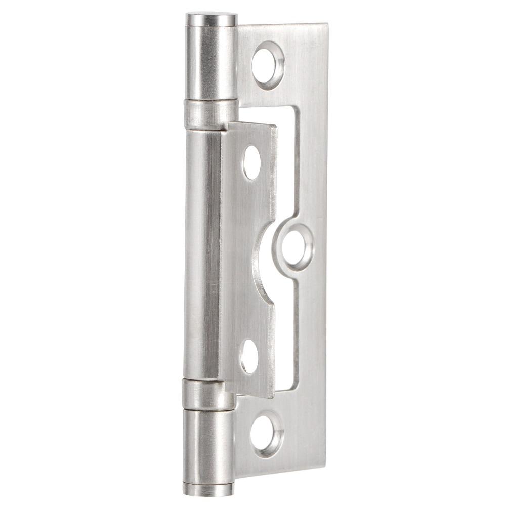 6pcs Stainless Steel Door Hinges Smooth Cabinet Hinges Mute Butterfly Hinges Wardrobe