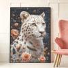 Creative Diamond Painting Kit for Adults DIY Leopard Rhinestone Picture Canvas for Leisure Craft Wall Art and Gift Making Fun Set