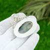Gift For Women Pendant 925 Sterling Silver Natural Solar Moss Agate Gemstone