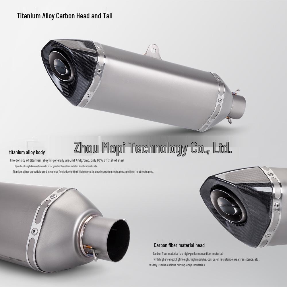 Triumph 765 Titanium Alloy Exhaust System Set (2017-2024) - Non-Destructive Install