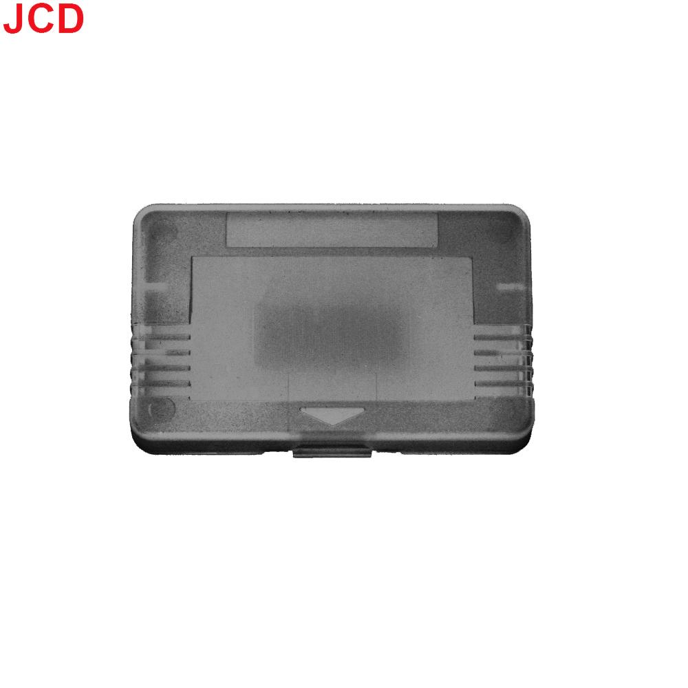 JCD 1pcs  For GBA Colour Transparent Portable Game Cartridge Case Dust Plastic Game Cards Cover Cases Storage Box