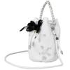 Dior Tasche weiße Mondhibiskus