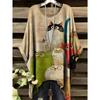 Camiseta de Mujer con Estampado de Leopardo Degradado 3D Animales Divertidos Estilo Casual Vacaciones Dobladillo Irregular Cuello Redondo Manga Corta Ropa de Mujer